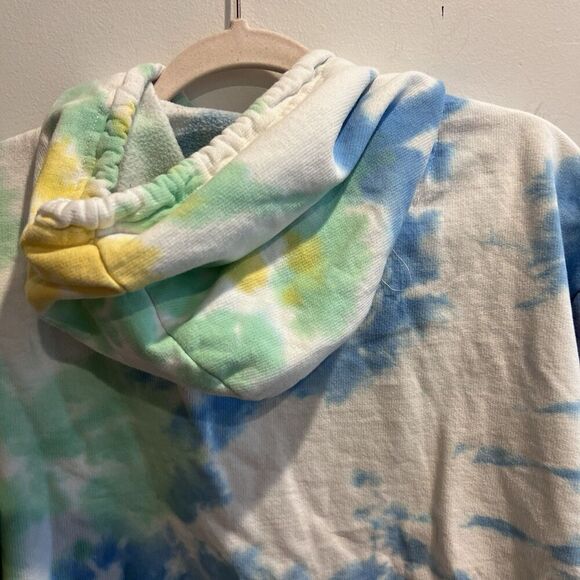 Liquid Blue Grateful Dead Space Your Face Sweatshirt Tie Dye Hoodie Mens S/M VTG - Picture 5 of 9